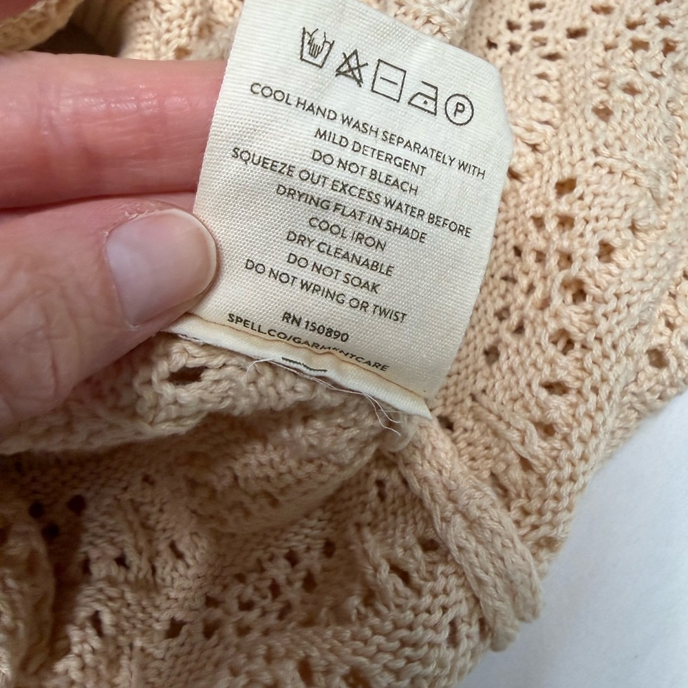 Spell road to paradise crochet skirt size small - Picture 4 of 4